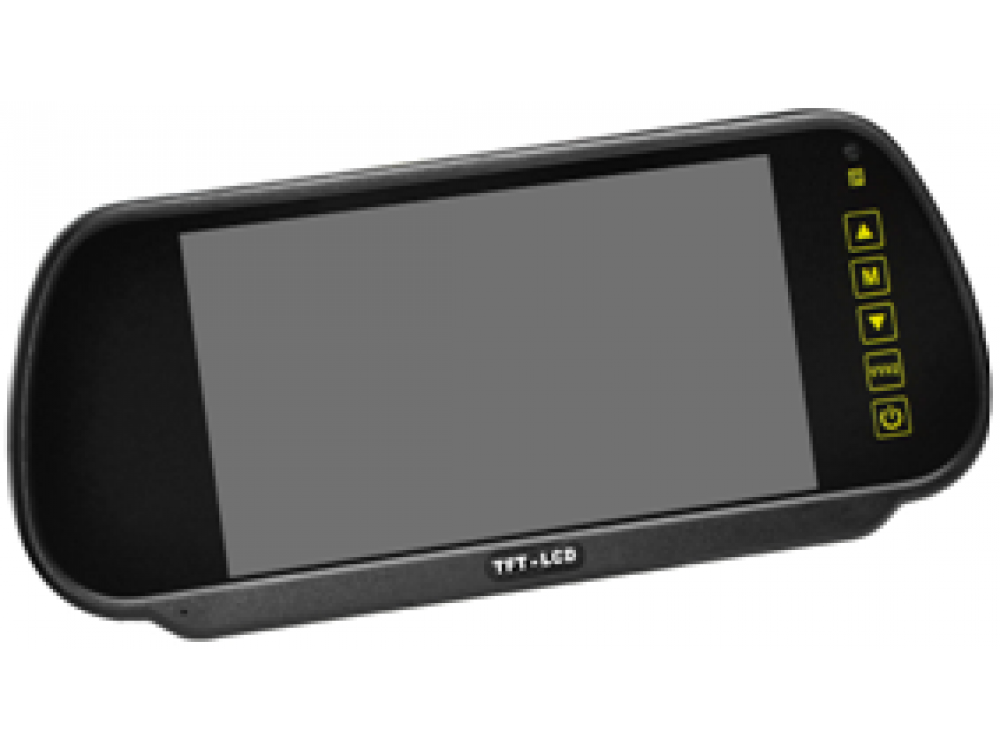 Buy best 7 Inch RVM700  Widescreen 16:9 AHD Rearview LCD Mirror Monitor for  backup camera systems