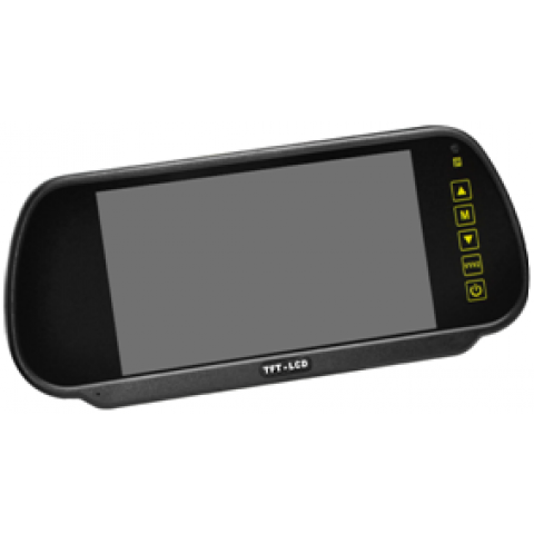 Buy best 7 Inch RVM700  Widescreen 16:9 AHD Rearview LCD Mirror Monitor for  backup camera systems