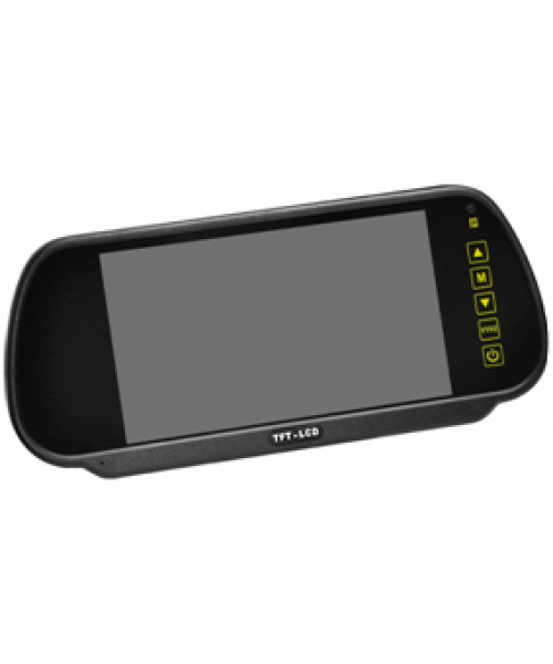 Buy best 7 Inch RVM700  Widescreen 16:9 AHD Rearview LCD Mirror Monitor for  backup camera systems