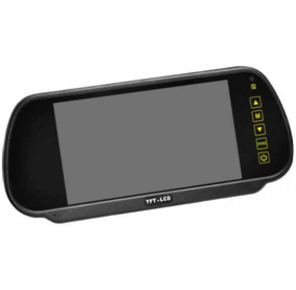 Buy best 7 Inch RVM700  Widescreen 16:9 AHD Rearview LCD Mirror Monitor for  backup camera systems