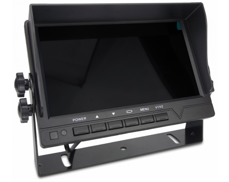 Buy best 7 Inch RV7018  Widescreen 16:9 AHD LCD Monitor for car backup systems