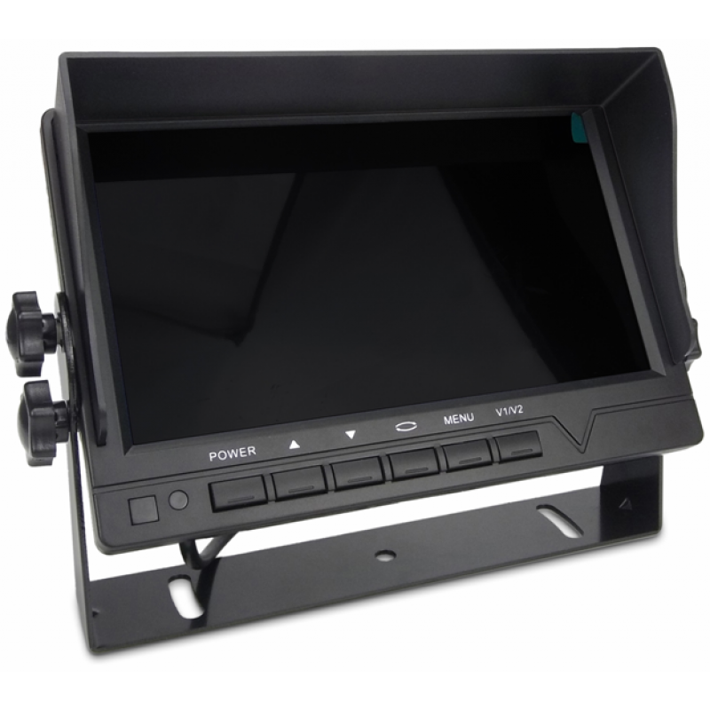 Buy best 7 Inch RV7018  Widescreen 16:9 AHD LCD Monitor for car backup systems