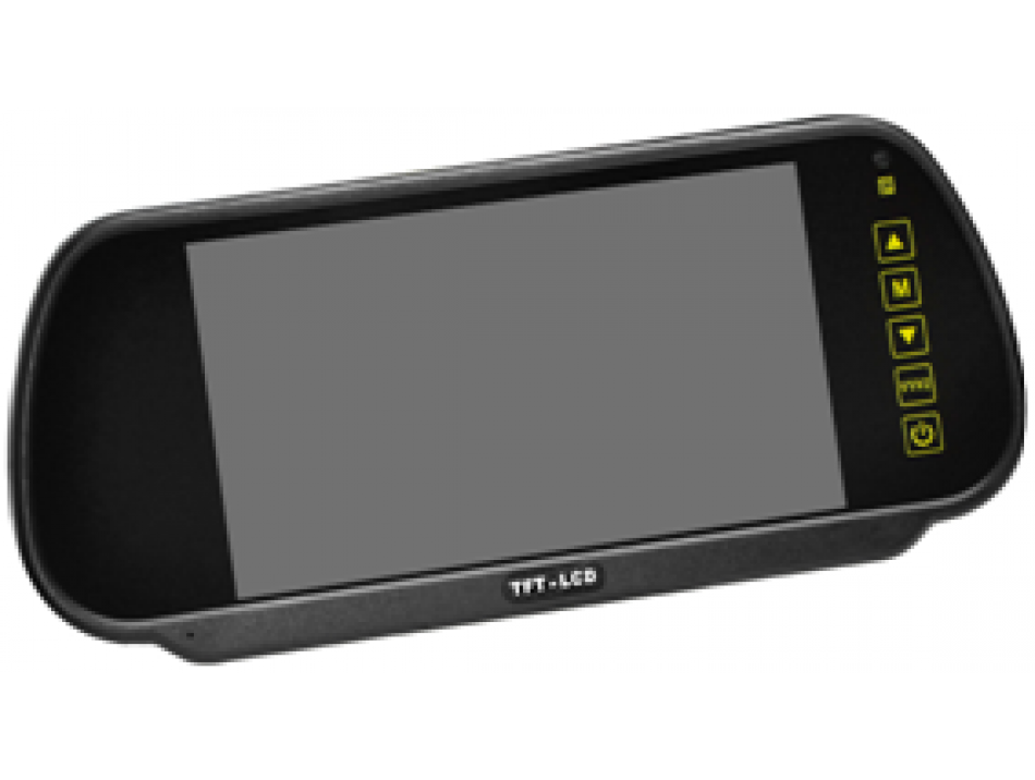Buy best 7 Inch RVM700  Widescreen 16:9 AHD Rearview LCD Mirror Monitor for  backup camera systems